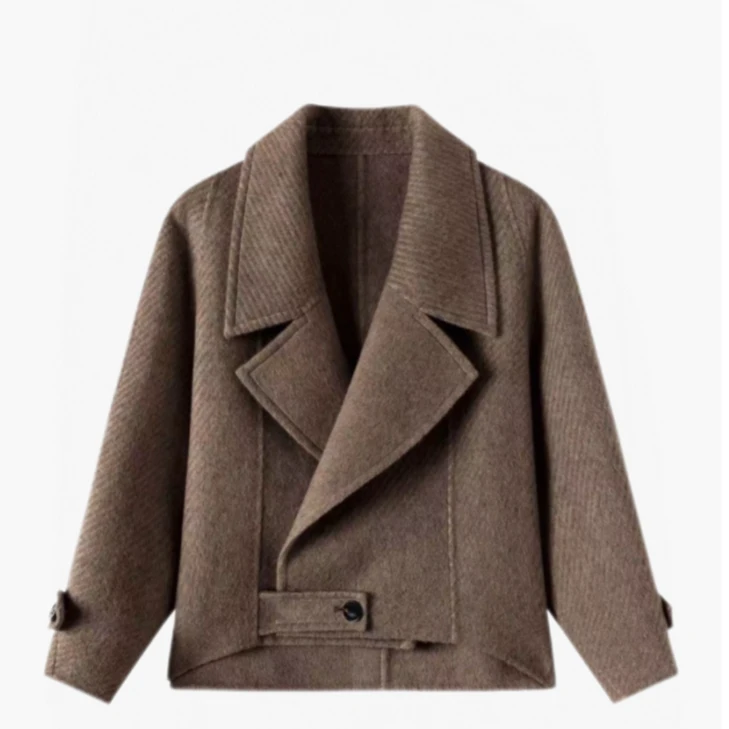 “巴黎街头”斜纹大衣YC 861