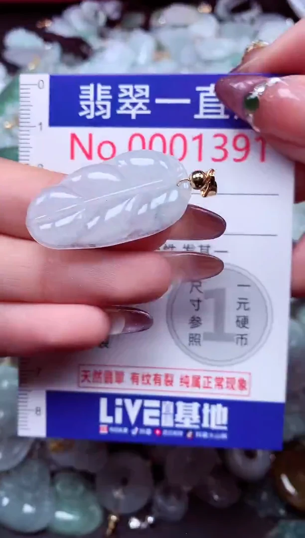 吊坠(不含链)未镶嵌翡翠1391