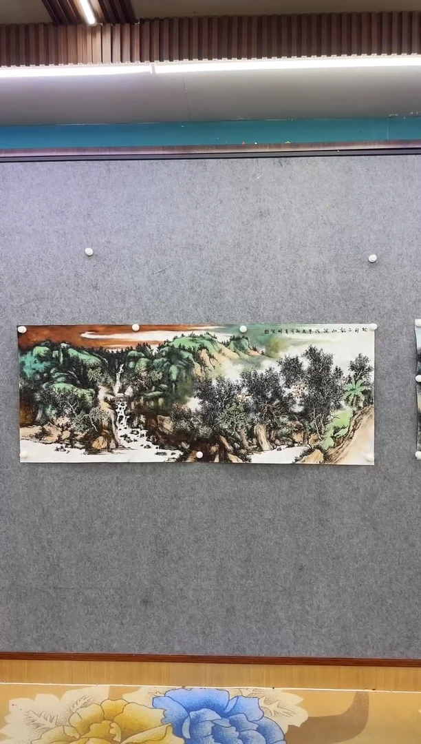 【闪购商品】绘画M申青林-小六尺-山水国画