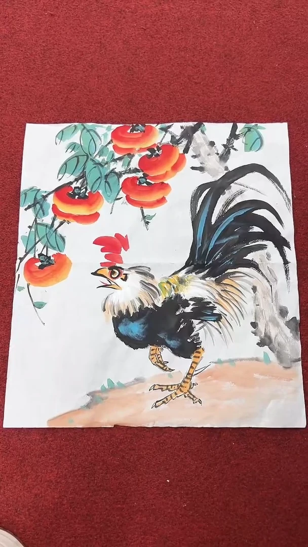 国画李火庆/国画/花鸟