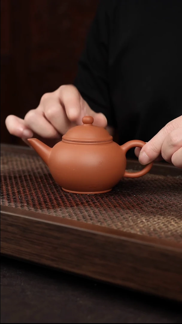 茶壶紫砂红泥水平