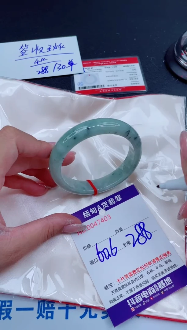 未镶嵌手镯翡翠288