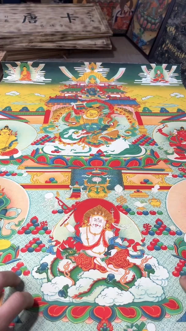 卷轴画玖忆唐卡TK059