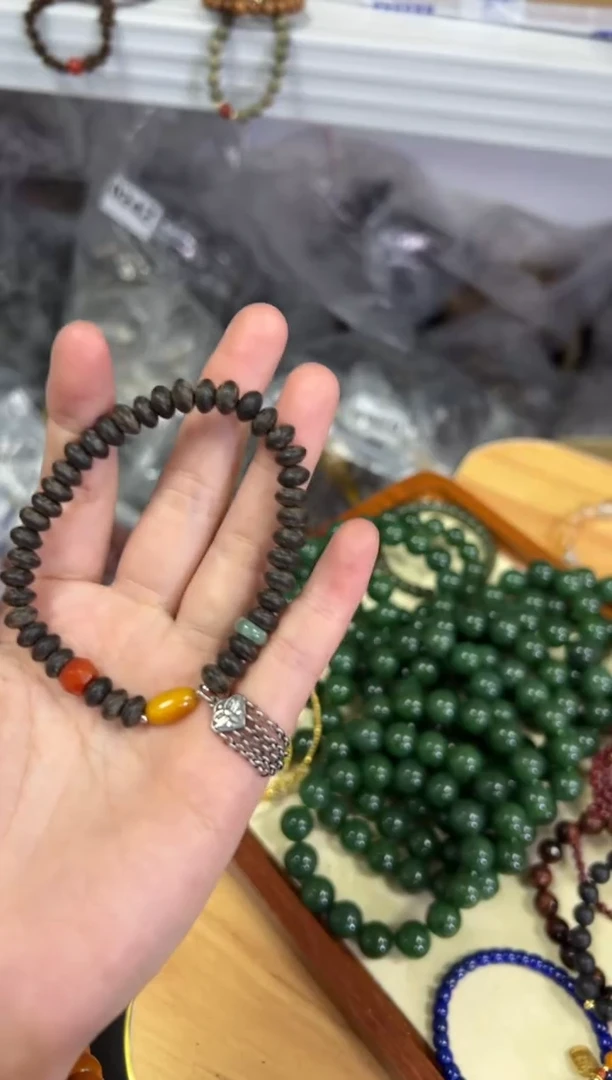 【闪购商品】蜜蜡手链未镶嵌蜜蜡多宝文莱款手链[0601]