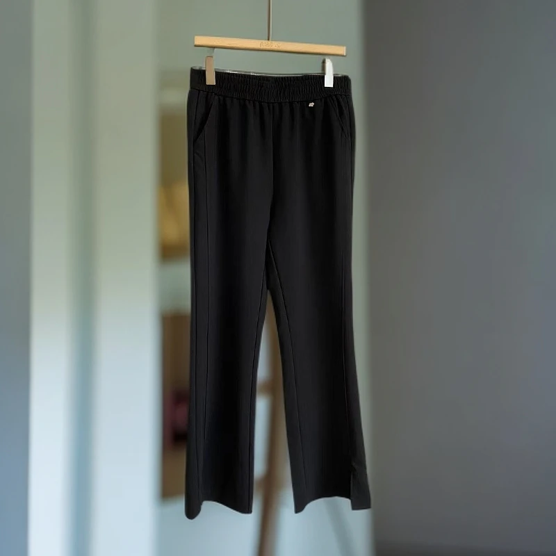 春款/胖人坊新款大码窄版直筒裤01357  衣长103