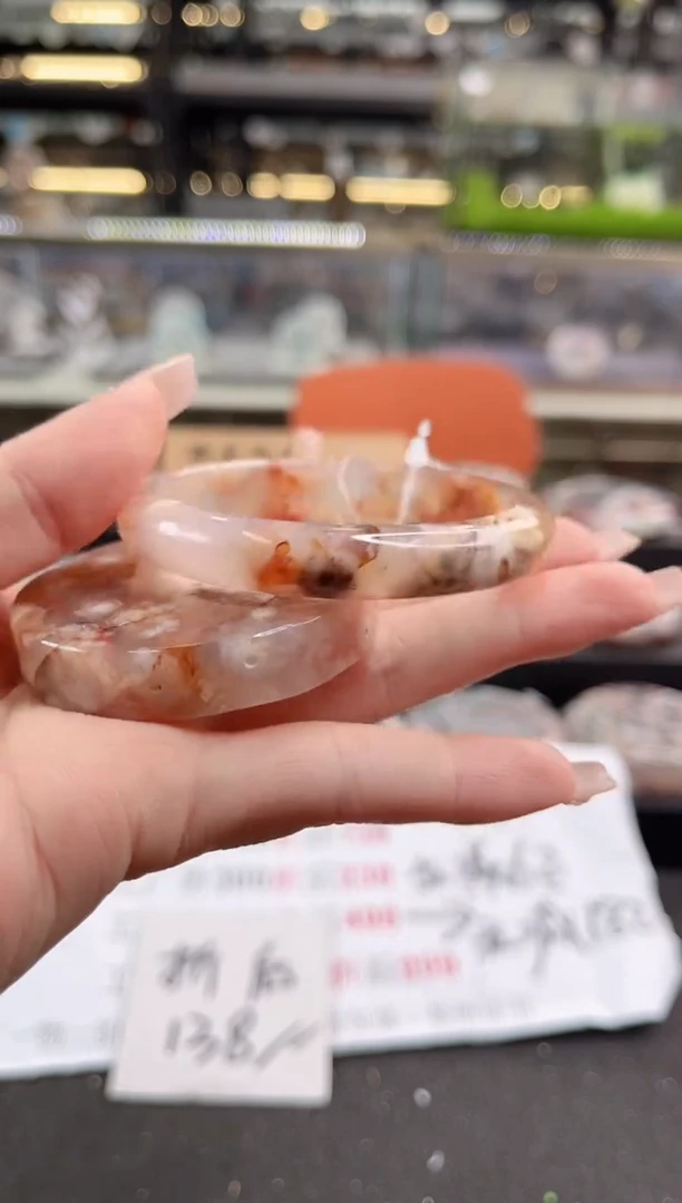 未镶嵌手镯石英质玉55圈口 （赠品镯心）3886542