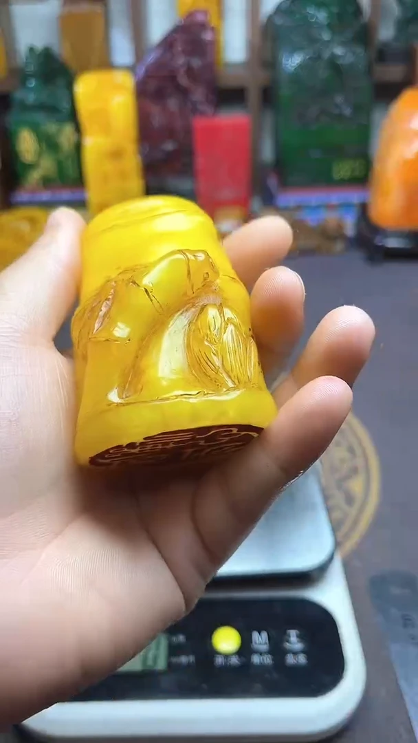 寿山石印石纯天然石料