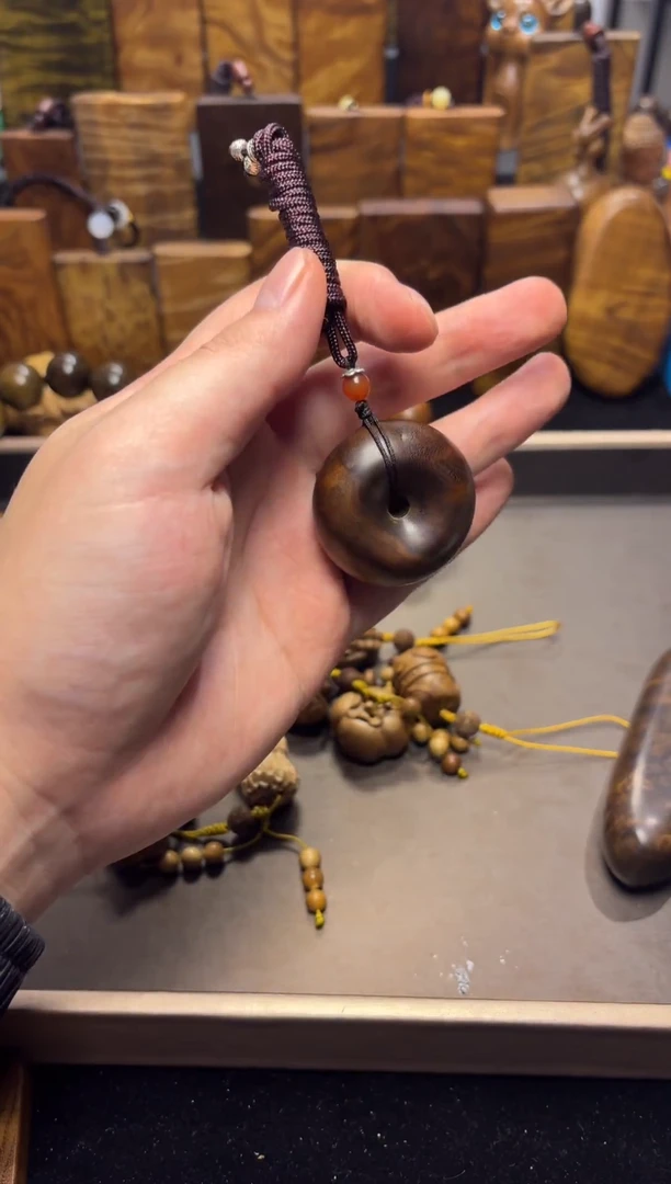 【闪购商品】楠木（金丝楠）其他平安扣（小）52