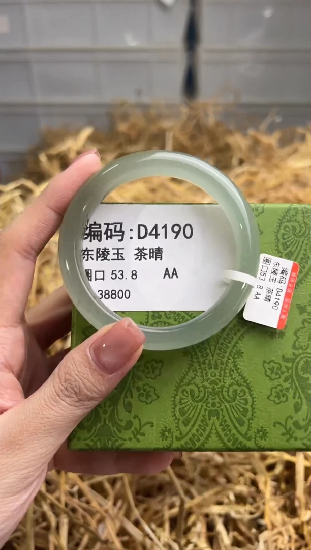 未镶嵌手镯石英质玉D4190