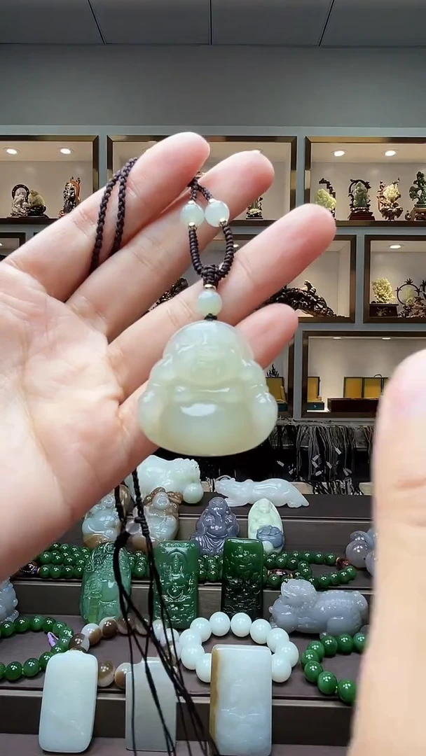 【闪购商品】和田玉颈饰未镶嵌苏1