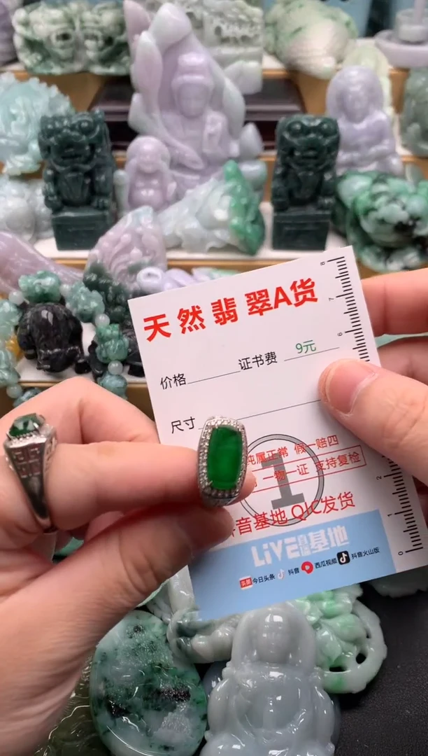 吊坠(不含链)未镶嵌翡翠1