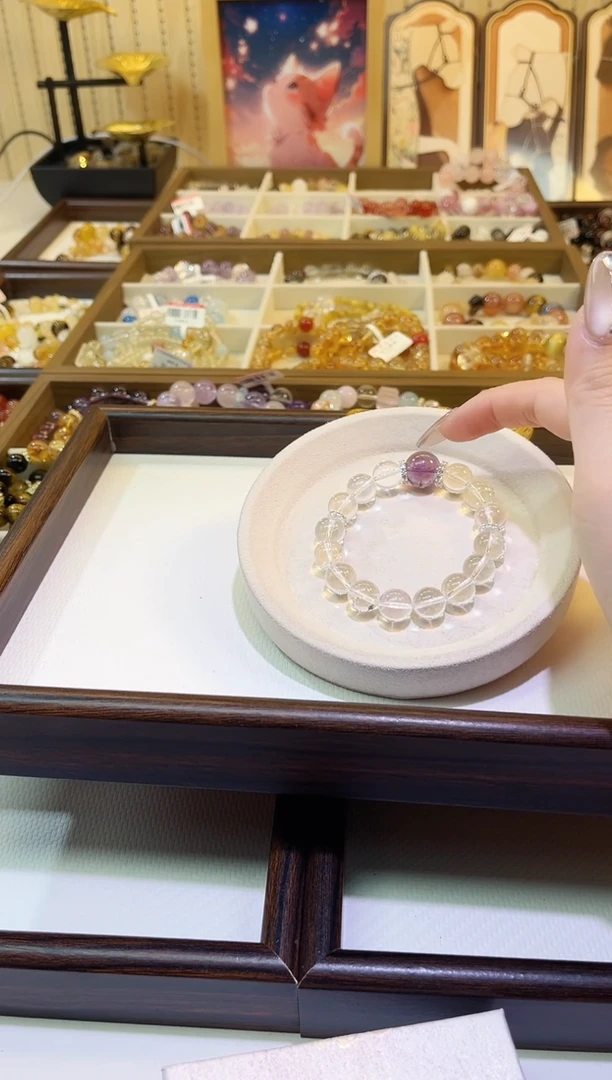 未镶嵌手链水晶1