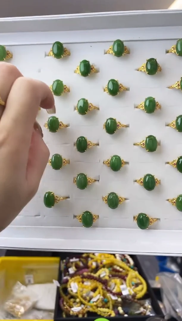 【闪购商品】和田玉·银S925镶嵌多样性一件发货