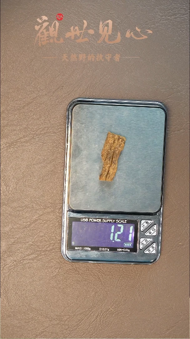 沉香沉香碎屑斯里兰卡红土 1.21g