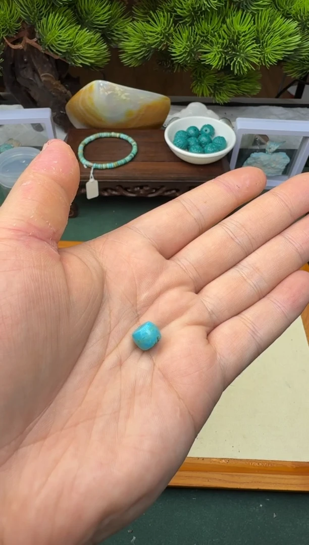 天空蓝7.3X9.1直切单颗