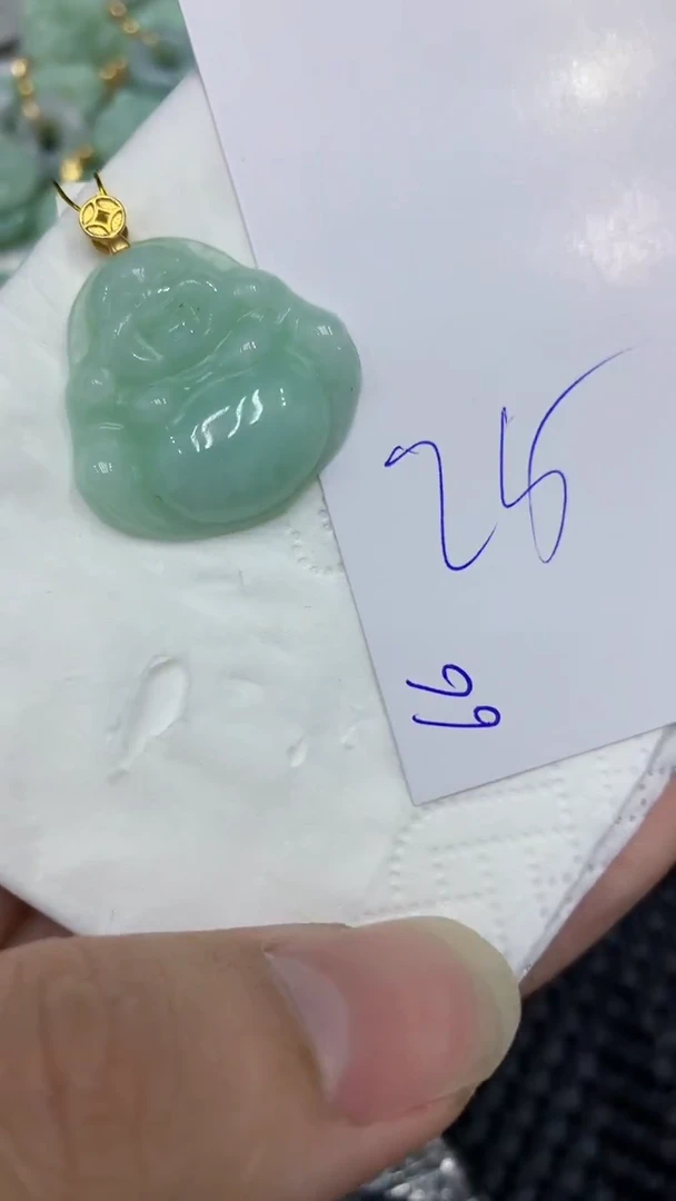 颈饰未镶嵌翡翠缅甸A货翡翠