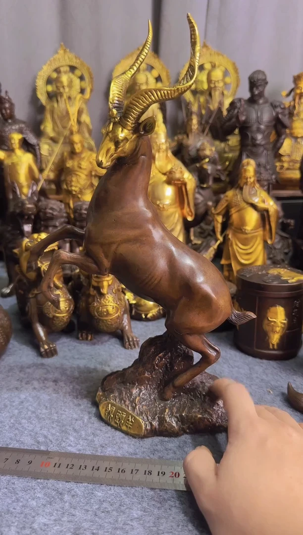 老黄黄铜摆件装饰品