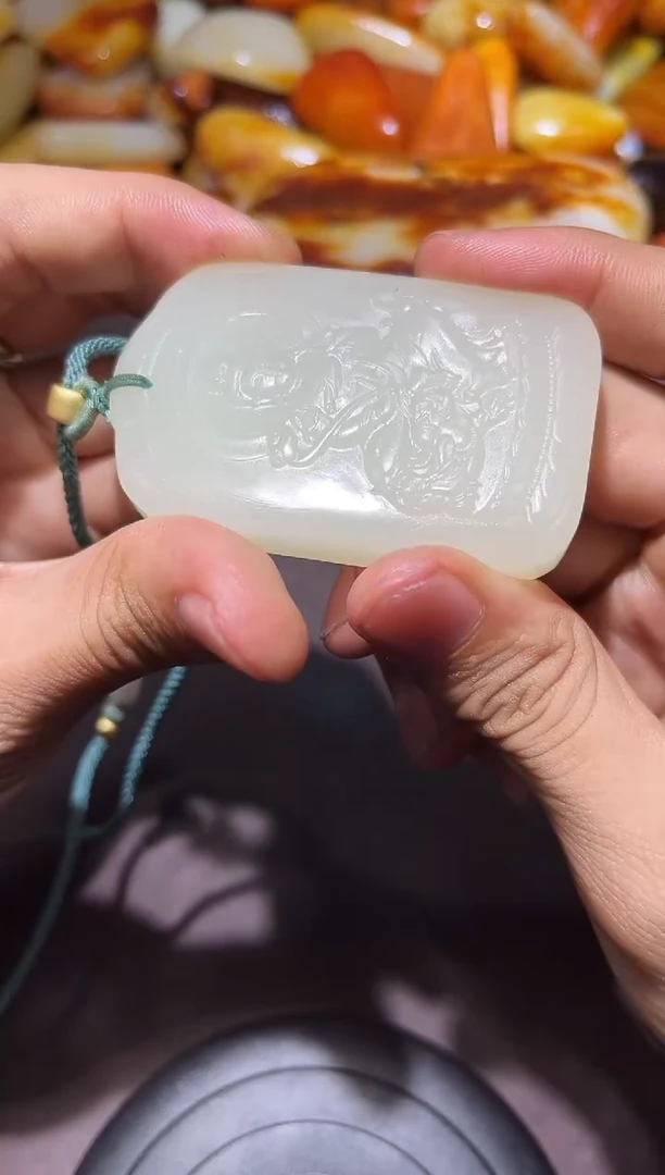 石英岩玉未镶嵌颈饰YL-WW-5.28-55多样性发货