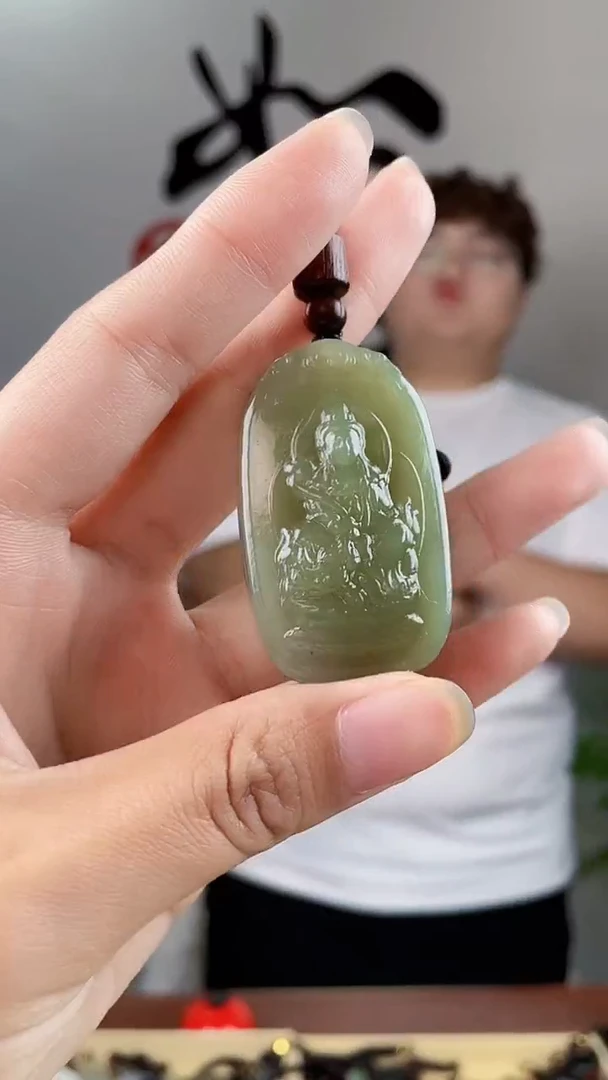 和田玉未镶嵌颈饰拍一发一，多样性发货