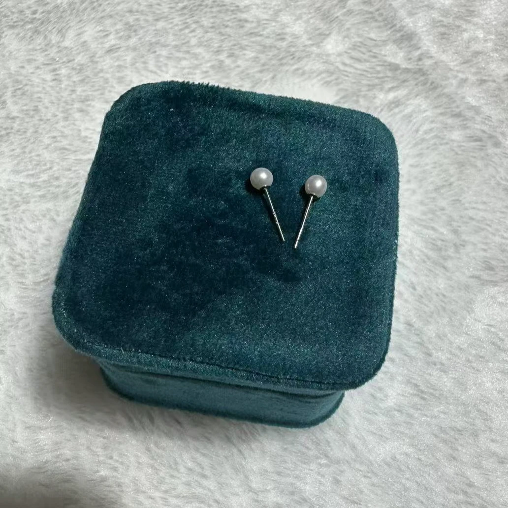 【港灌珠宝】天然淡水珍珠耳饰（多样性发一） 时尚简约 迷你素款