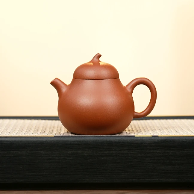 茄瓜壶 桔红泥 YZL