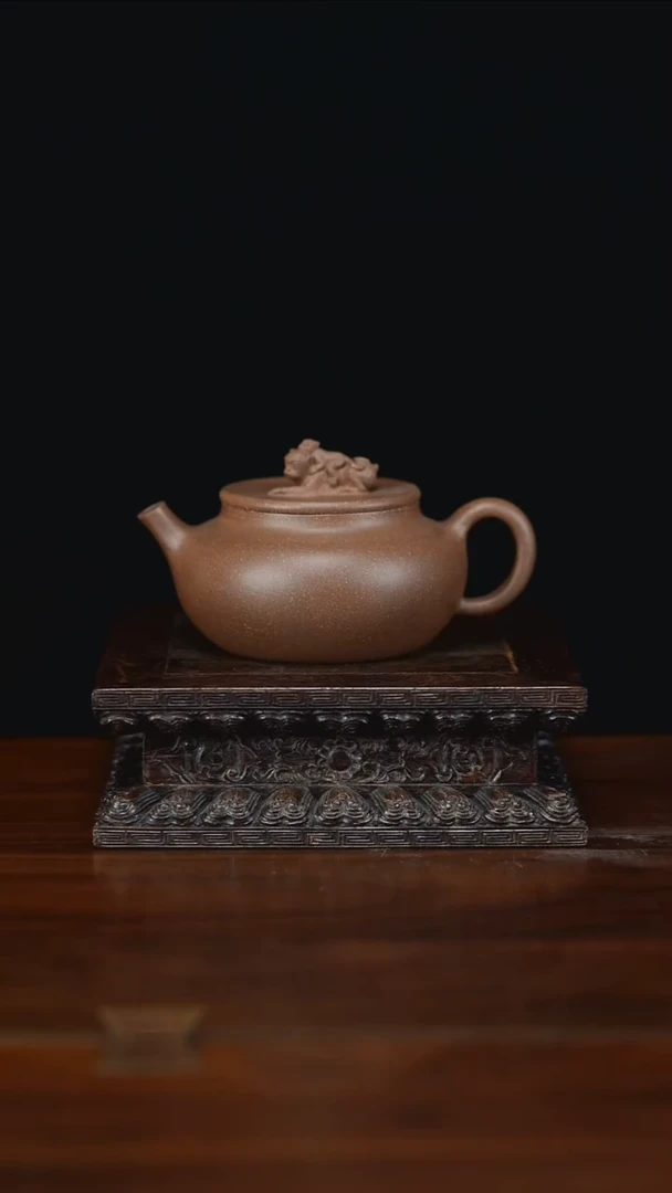 茶壶紫砂高老师作品 挚爱 160cc 老段泥
