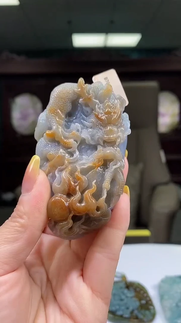 未镶嵌定制翡翠05/1214/W/龙