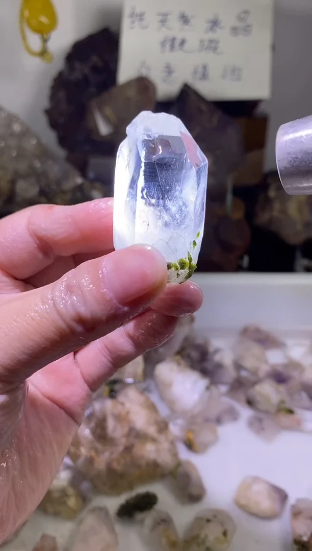 未镶嵌珠宝半成品水晶129号四川超七花园水晶