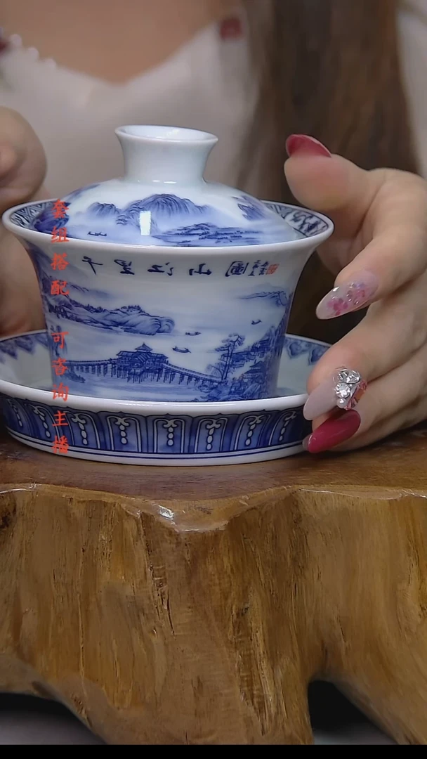 简装家用款 白瓷陶瓷茶具
