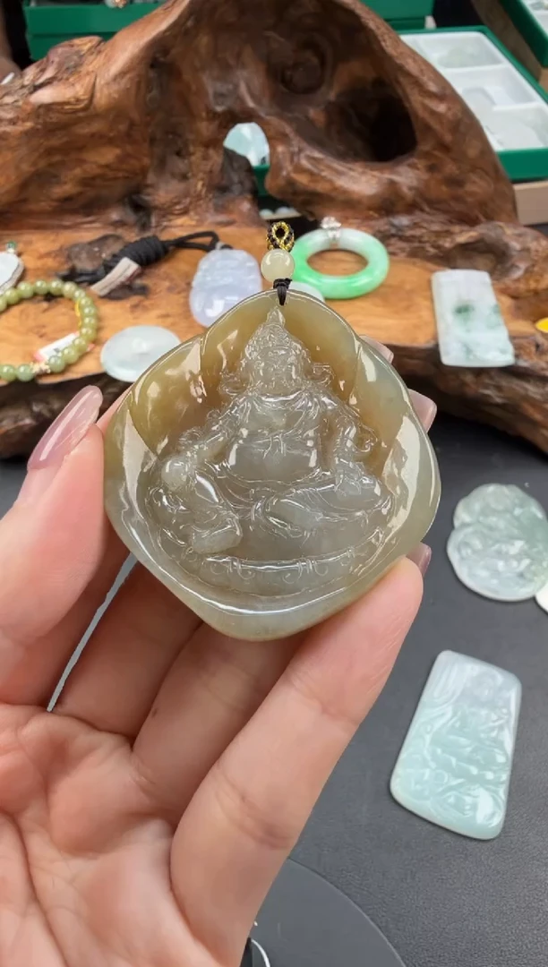 吊坠(不含链)未镶嵌翡翠翡翠饰品-174