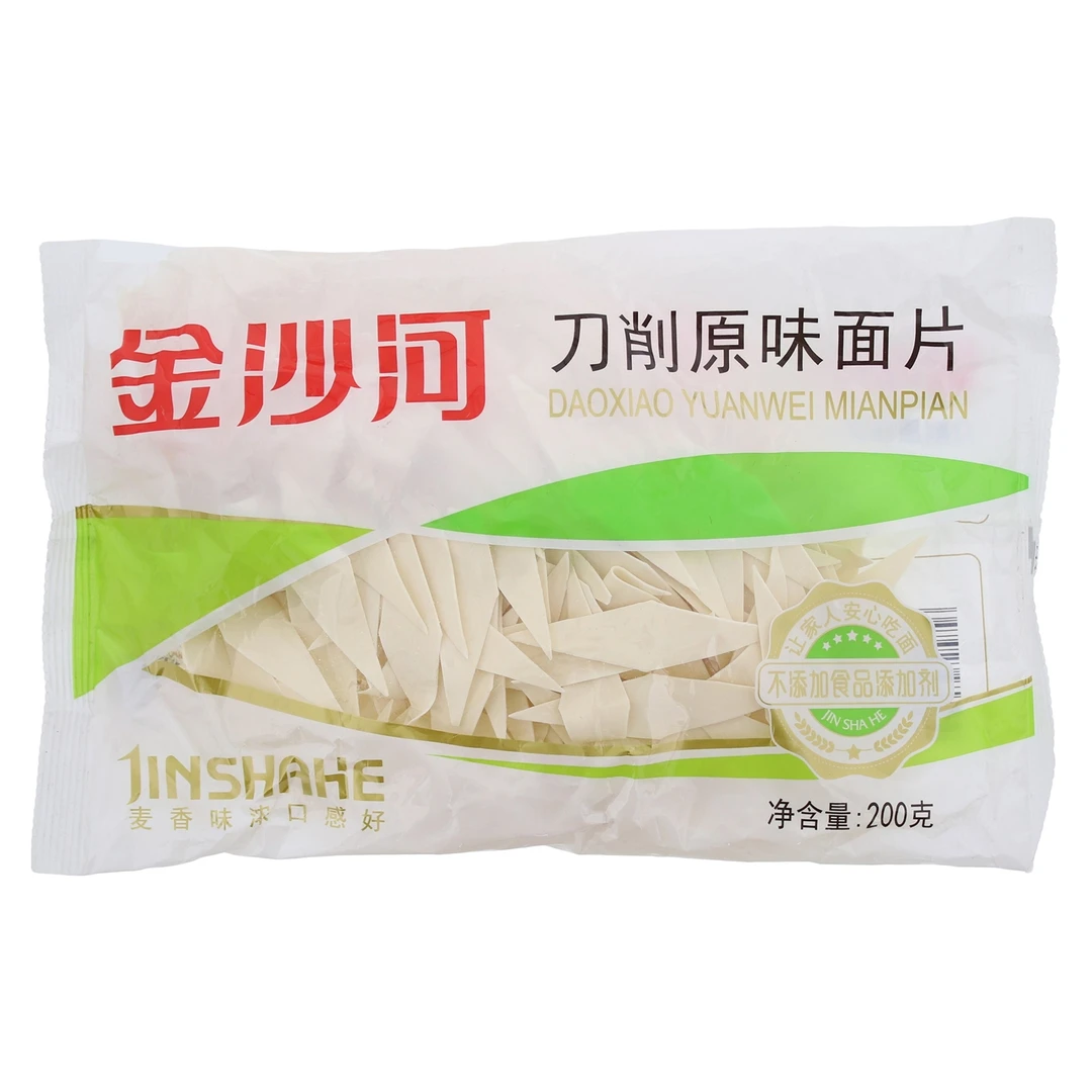 金沙河刀削原味面片 200g