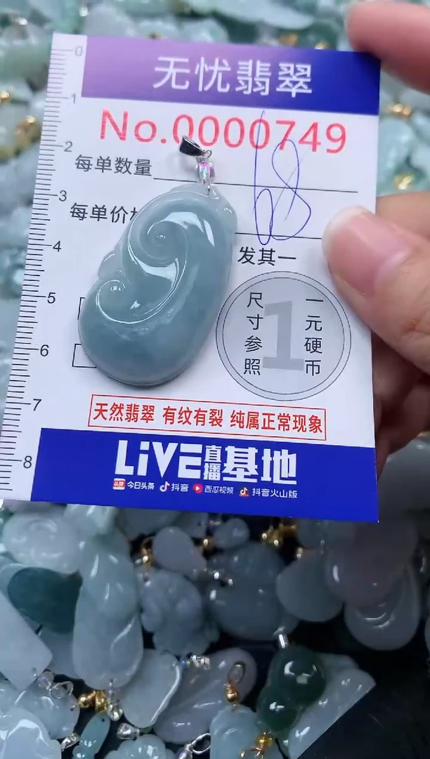 颈饰未镶嵌翡翠749