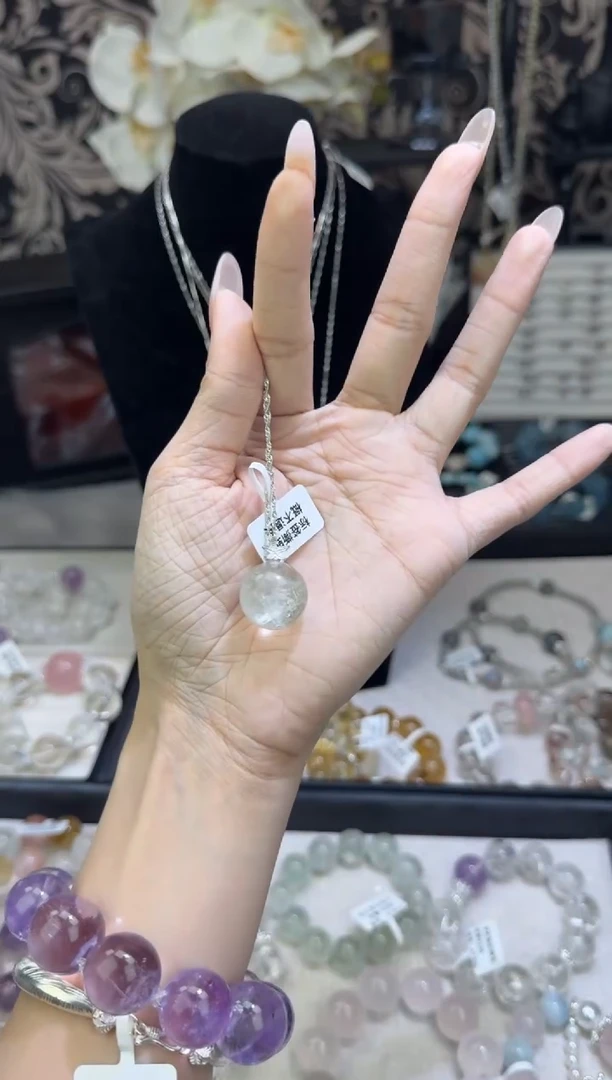 水晶手链未镶嵌天然水晶 多样性发货