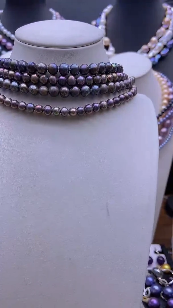 淡水珍珠未镶嵌颈饰1