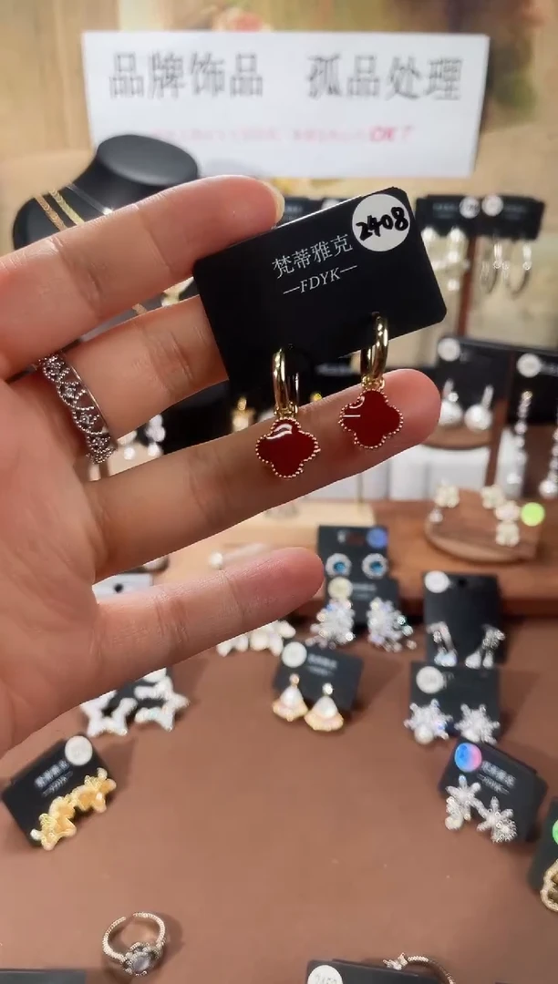 合金925银锆石梵2408