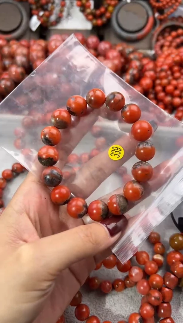 未镶嵌手串南红玛瑙13+