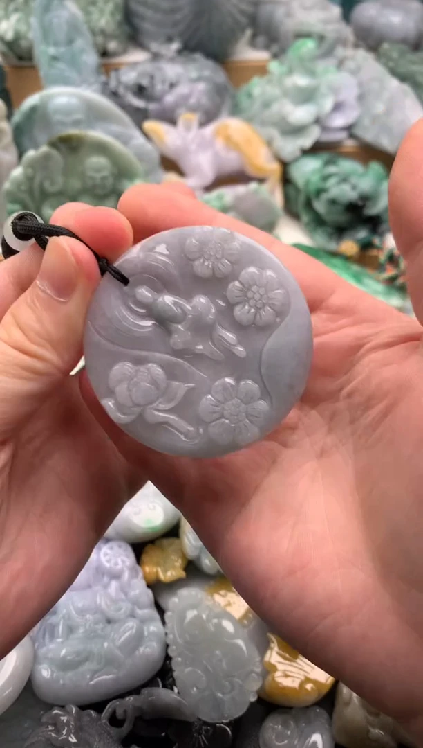 吊坠(不含链)未镶嵌翡翠1