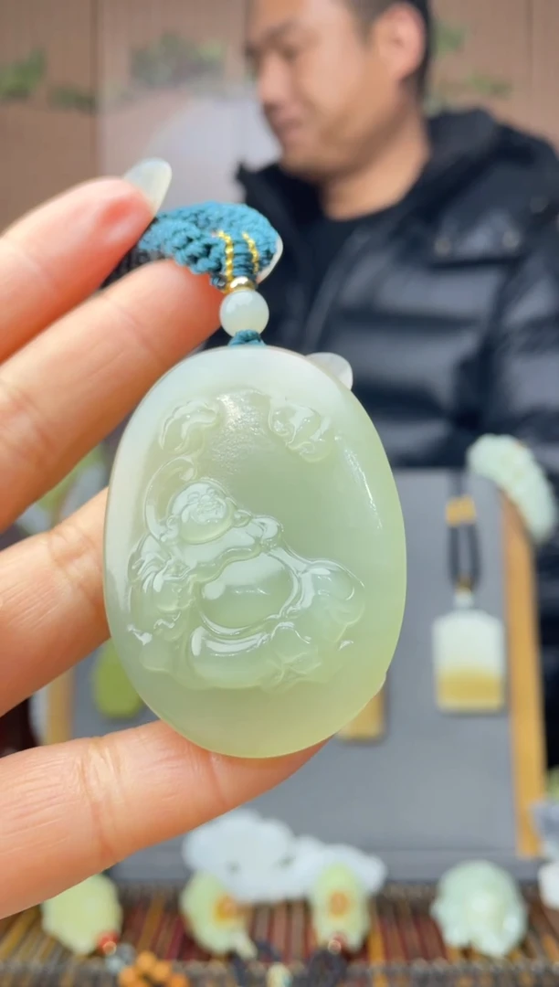 颈饰未镶嵌和田玉拍一发一