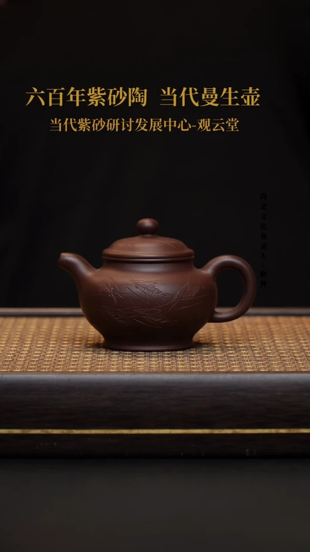茶壶紫砂壶5 掇只 老紫泥 200CC