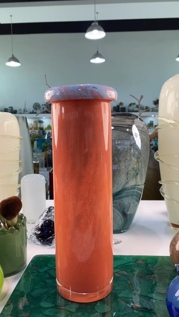 慕忆家手作琉璃花瓶