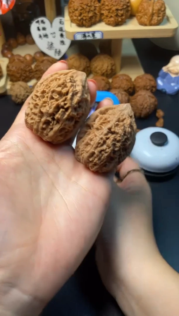 吊坠文玩核桃3号蒜头37尺全品