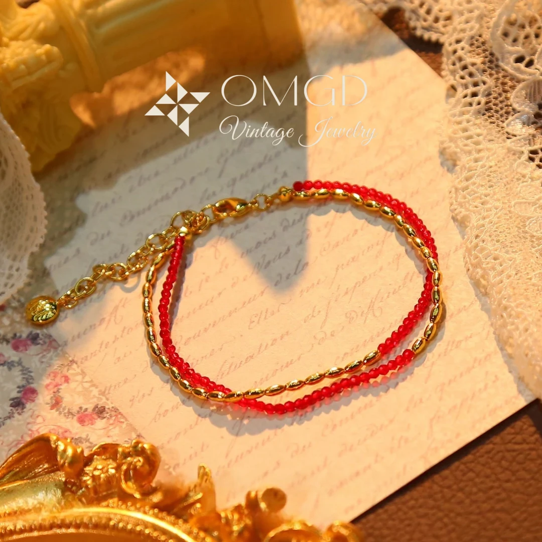 OMGD 铜合金合成锆石手链 【D1206】经典百搭时尚手链-HS1