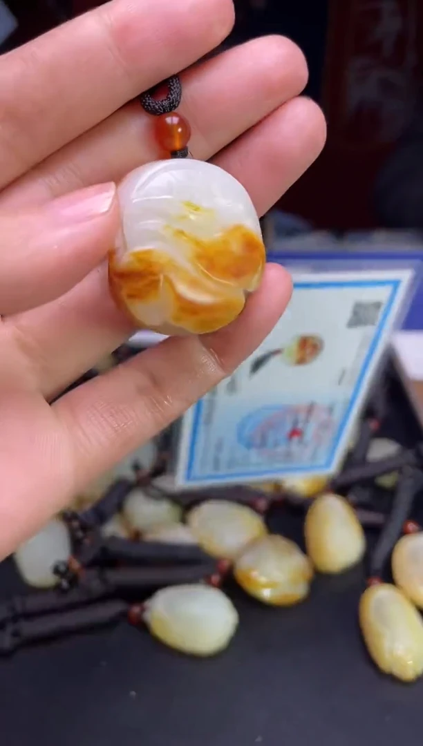 颈饰未镶嵌和田玉123