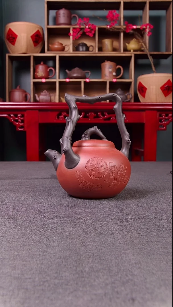 茶壶紫砂宜兴紫砂壶泥为媒紫砂