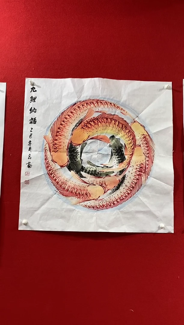 国画国画NYQ杰牛云勤老师作品