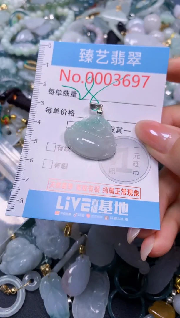 颈饰未镶嵌翡翠3697
