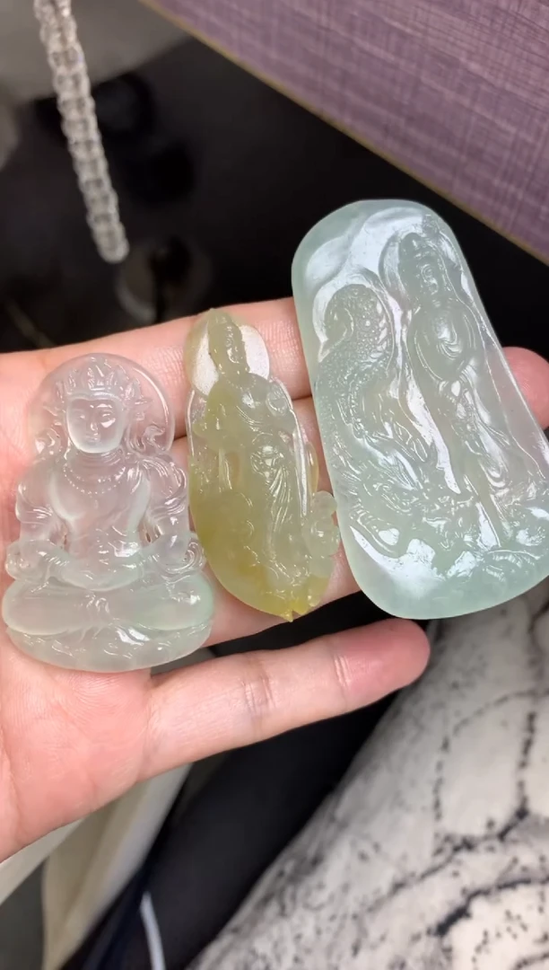 定制翡翠未镶嵌毛货
