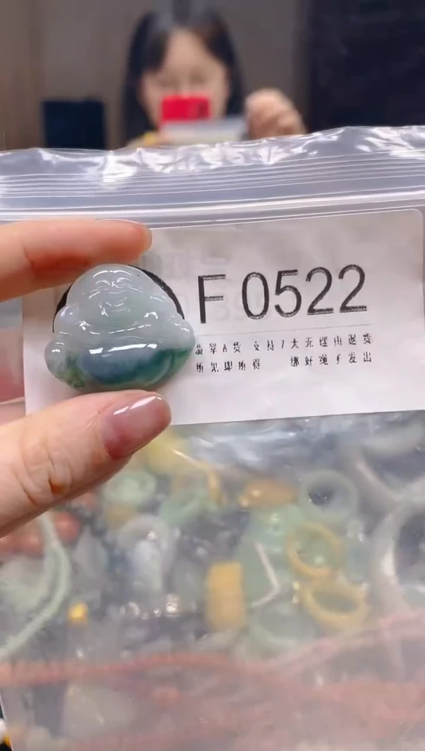 翡翠未镶嵌颈饰/F/翡翠A货一图一物