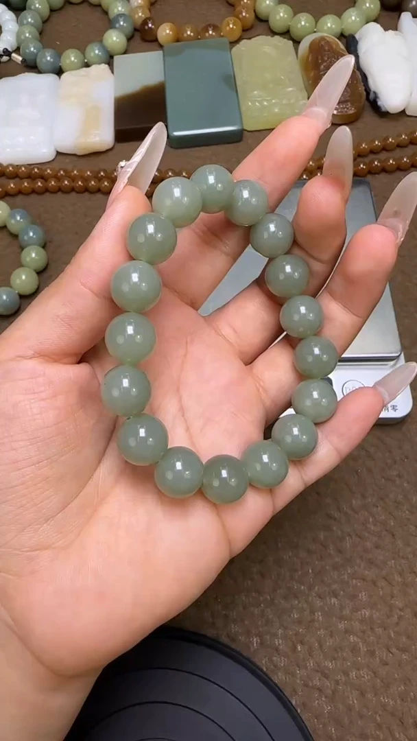 手串未镶嵌和田玉手串