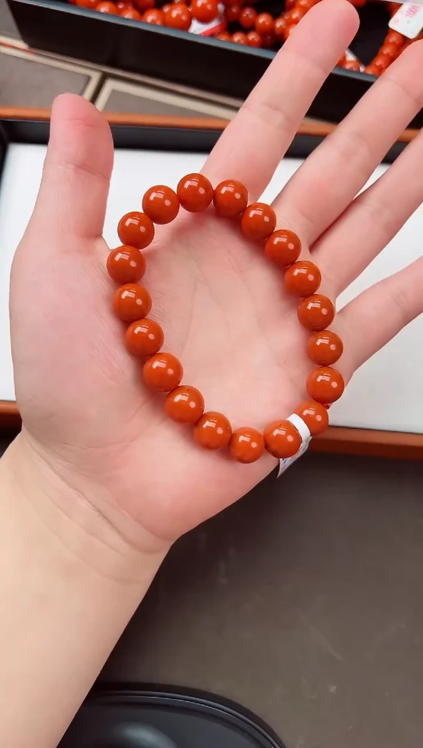 【闪购商品】南红玛瑙手串未镶嵌川料瓦西高品手串 卡11+